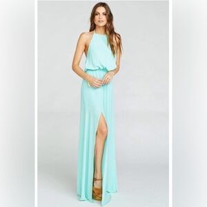 Show Me Your MuMu Halter Dress/ Size Small/ NWT